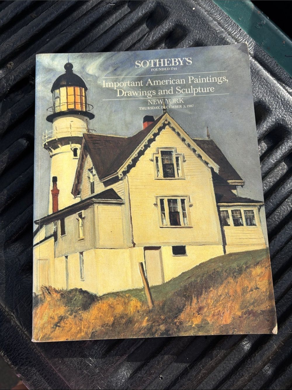 Sotheby’s Important American Paintings, Drawings & Sculpture Catalog 1987